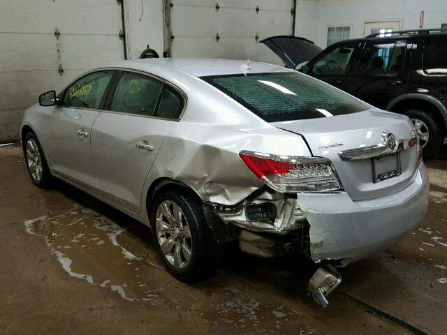 1G4GC5E36CF144946 - 2012 BUICK LACROSSE SILVER photo 3