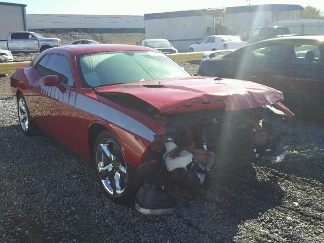 2C3CDYBT7DH535243 - 2013 DODGE CHALLENGER RED photo 1