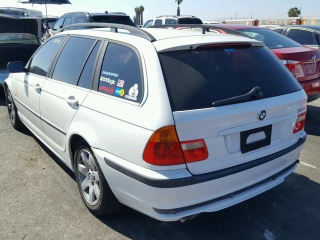 WBAAW334X1ET41815 - 2001 BMW 325 IT WHITE photo 3