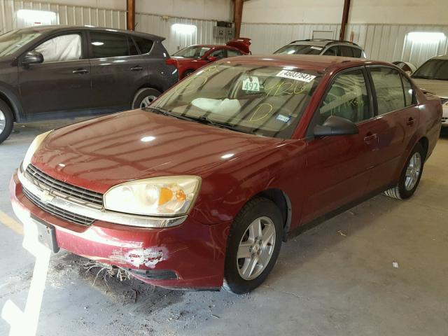1G1ZT54815F159926 - 2005 CHEVROLET MALIBU LS 栗色 照片 2
