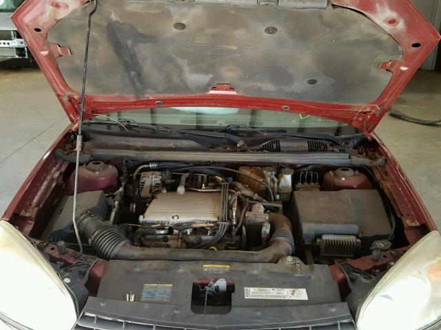 1G1ZT54815F159926 - 2005 CHEVROLET MALIBU LS 栗色 照片 7