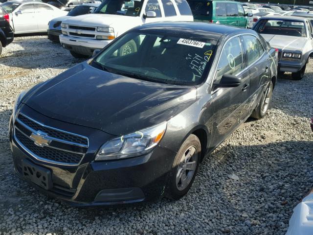 1G11B5SA8DF194774 - 2013 CHEVROLET MALIBU LS BLACK photo 2