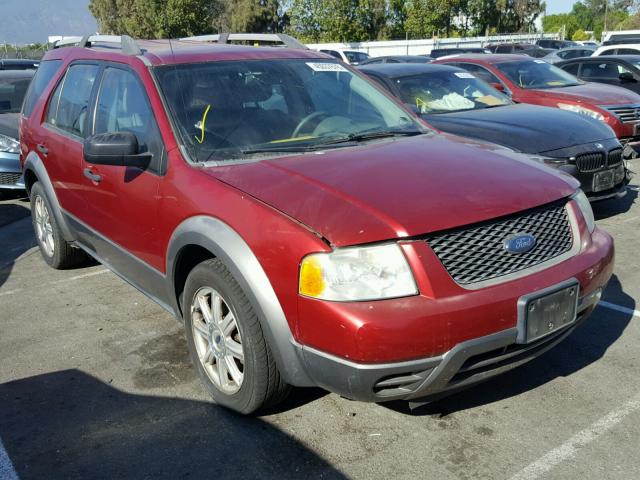 1FMZK011X6GA09714 - 2006 FORD FREESTYLE RED photo 1