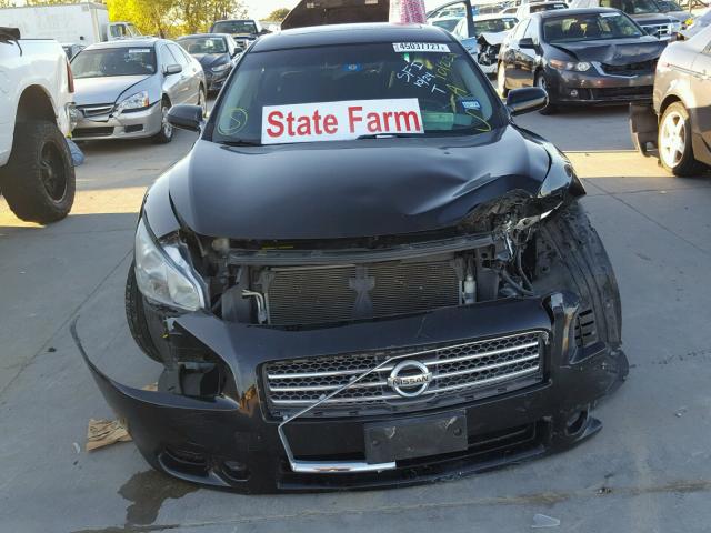 1N4AA5AP9BC835824 - 2011 NISSAN MAXIMA S BLACK photo 9