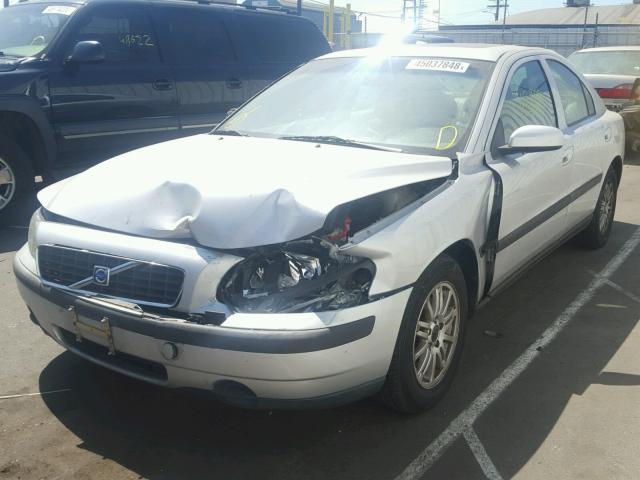YV1RS64AX42322088 - 2004 VOLVO S60 SILVER photo 2