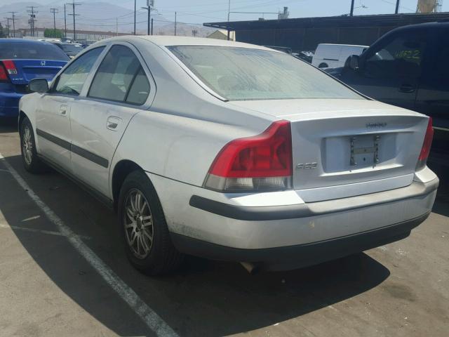 YV1RS64AX42322088 - 2004 VOLVO S60 SILVER photo 3