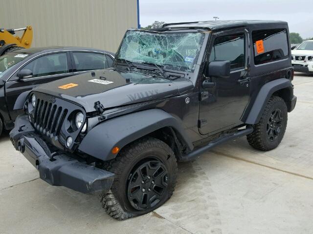 1C4AJWAG1HL728758 - 2017 JEEP WRANGLER S 灰色 照片 2