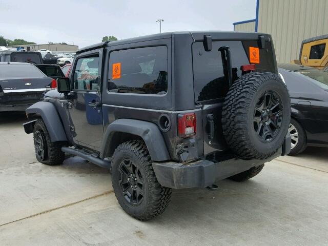 1C4AJWAG1HL728758 - 2017 JEEP WRANGLER S 灰色 照片 3