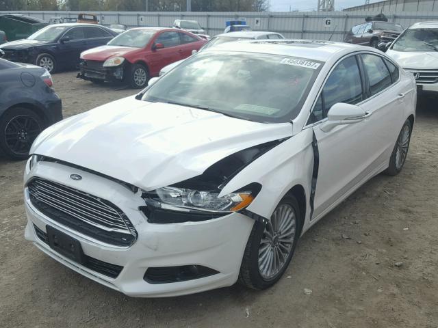 3FA6P0K93GR198512 - 2016 FORD FUSION TIT WHITE photo 2