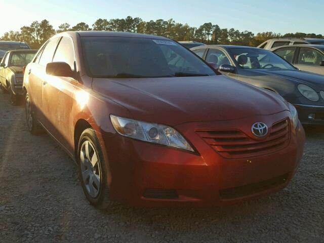 4T1BE46K99U303645 - 2009 TOYOTA CAMRY BASE RED photo 1