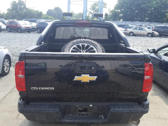 1GCPTEE11J1266885 - 2018 CHEVROLET COLORADO Z BLACK photo 9