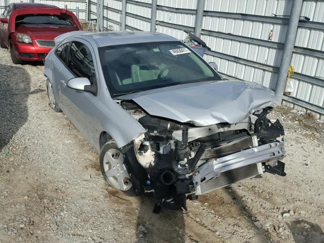 1G1AL15F777201029 - 2007 CHEVROLET COBALT LT SILVER photo 1