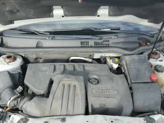 1G1AL15F777201029 - 2007 CHEVROLET COBALT LT SILVER photo 7