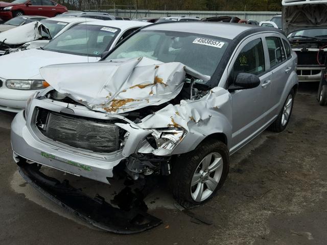 1C3CDWDA7CD536114 - 2012 DODGE CALIBER SX SILVER photo 2