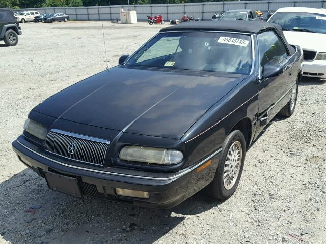 1C3EU4533SF556098 - 1995 CHRYSLER LEBARON GT BLACK photo 2