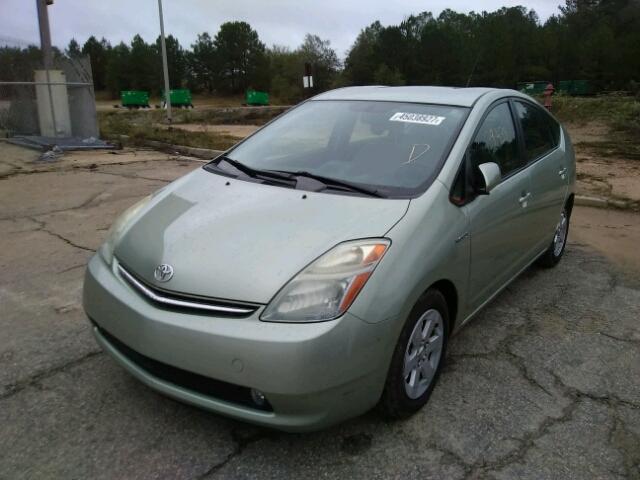 JTDKB20UX77621765 - 2007 TOYOTA PRIUS GREEN photo 2