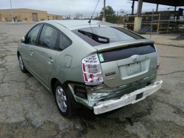 JTDKB20UX77621765 - 2007 TOYOTA PRIUS GREEN photo 3