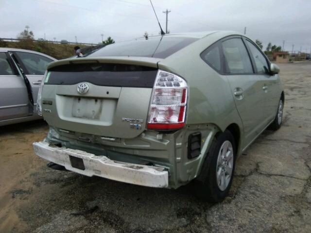 JTDKB20UX77621765 - 2007 TOYOTA PRIUS 绿色 照片 4