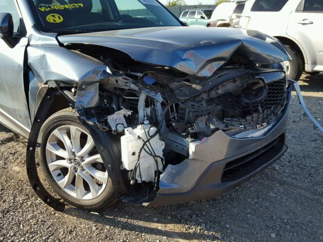 JM3KE4DY4F0484837 - 2015 MAZDA CX-5 GT BLUE photo 9