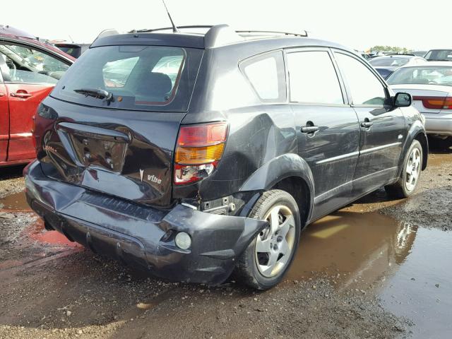 5Y2SM64894Z421703 - 2004 PONTIAC VIBE BLACK photo 4