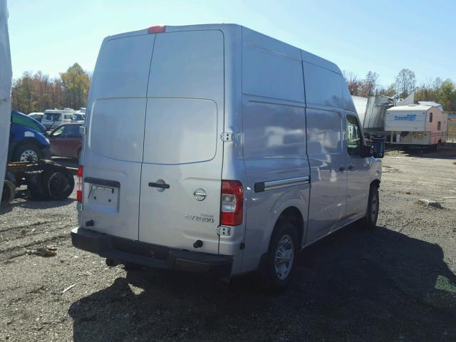 1N6AF0LY3HN806351 - 2017 NISSAN NV 2500 S SILVER photo 4