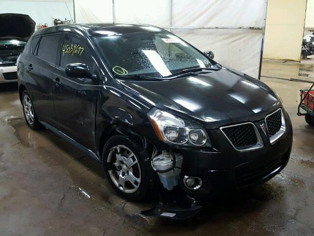 5Y2SP67099Z446735 - 2009 PONTIAC VIBE BLACK photo 1