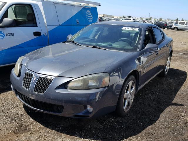 2G2WC55C681115935 - 2008 PONTIAC GRAND PRIX BLUE photo 2