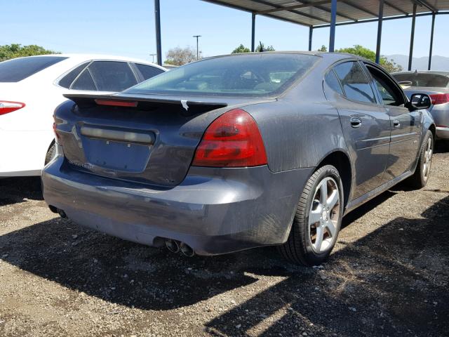 2G2WC55C681115935 - 2008 PONTIAC GRAND PRIX BLUE photo 4