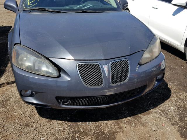 2G2WC55C681115935 - 2008 PONTIAC GRAND PRIX BLUE photo 9