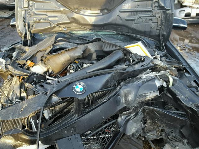 WBA3B9G54FNR94710 - 2015 BMW 335 XI BLACK photo 7