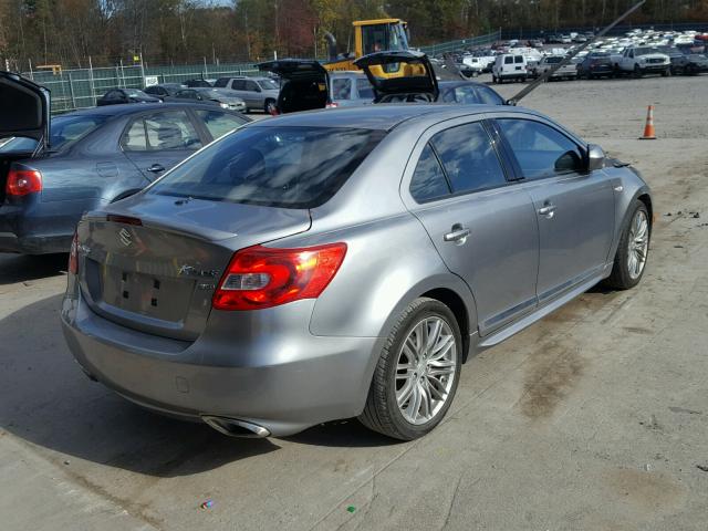 JS2RF9A69C6100179 - 2012 SUZUKI KIZASHI SP GRAY photo 4