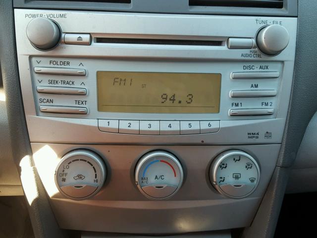 4T4BE46K99R102463 - 2009 TOYOTA CAMRY BASE CHARCOAL photo 9