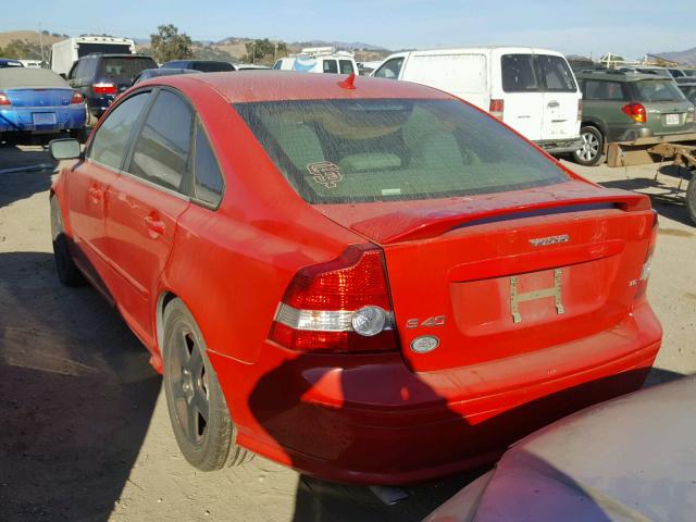 YV1MS682152070729 - 2005 VOLVO S40 T5 RED photo 3