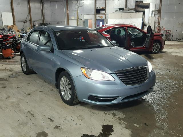 1C3CCBBB4CN188807 - 2012 CHRYSLER 200 TOURIN BLUE photo 1