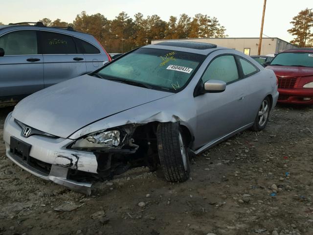 1HGCM726X3A005380 - 2003 HONDA ACCORD SILVER photo 2