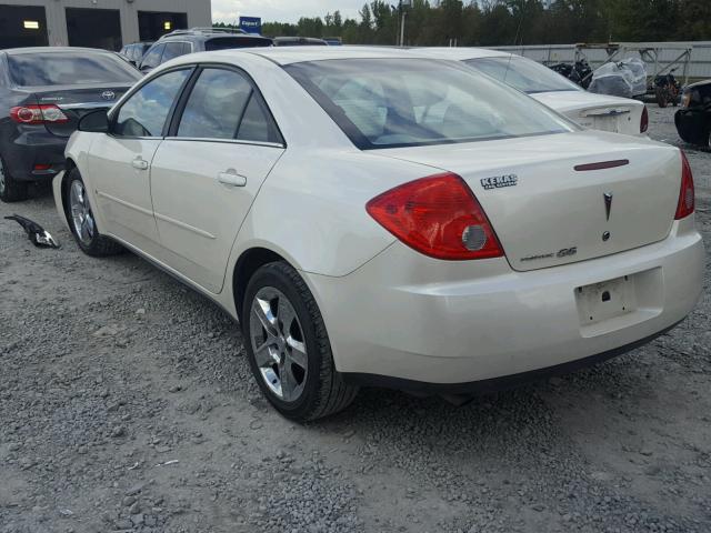 1G2ZG57B094186902 - 2009 PONTIAC G6 WHITE photo 3