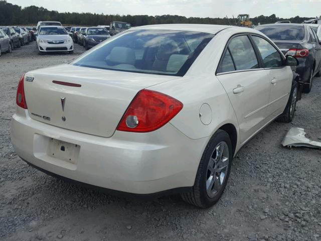 1G2ZG57B094186902 - 2009 PONTIAC G6 WHITE photo 4