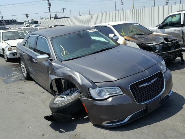 2C3CCAEG3GH147701 - 2016 CHRYSLER 300C GRAY photo 1