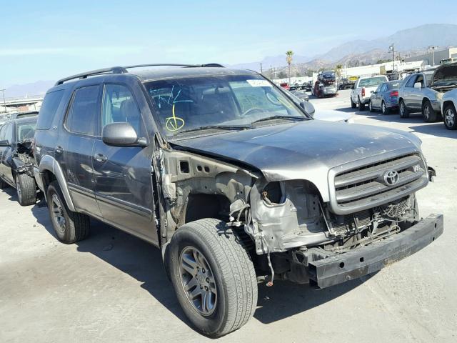 5TDZT34A74S220922 - 2004 TOYOTA SEQUOIA SR GOLD photo 1