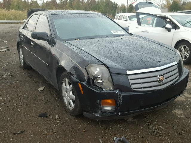 1G6DP567550183842 - 2005 CADILLAC CTS BLACK photo 1