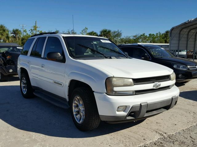 1GNDT13S642170683 - 2004 CHEVROLET TRAILBLAZE WHITE photo 1