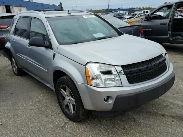 2CNDL73F756068789 - 2005 CHEVROLET EQUINOX LT SILVER photo 1