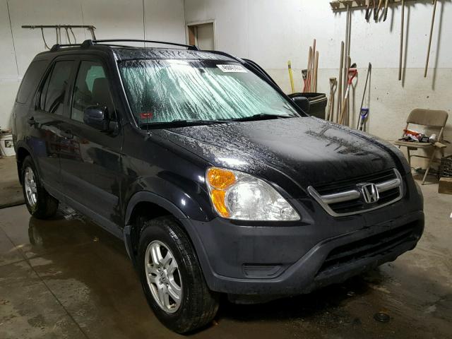 SHSRD78823U151063 - 2003 HONDA CR-V EX შავი ფოტო 1