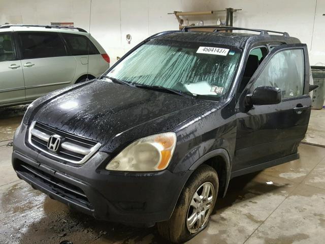 SHSRD78823U151063 - 2003 HONDA CR-V EX შავი ფოტო 2