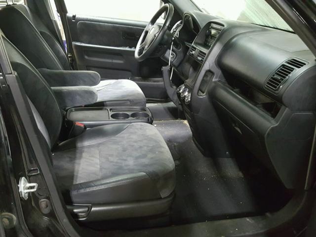 SHSRD78823U151063 - 2003 HONDA CR-V EX შავი ფოტო 5