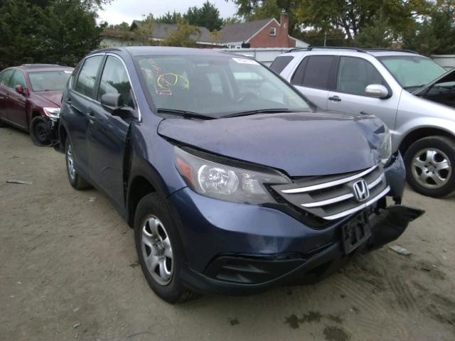 2HKRM4H34EH686622 - 2014 HONDA CR-V LX BLUE photo 1