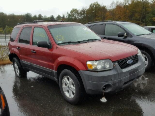 1FMYU93187KB58676 - 2007 FORD ESCAPE XLT MAROON photo 1