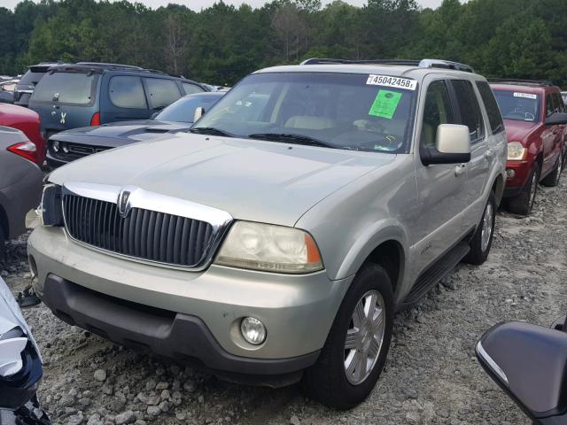 5LMEU68H53ZJ23339 - 2003 LINCOLN AVIATOR SILVER photo 2