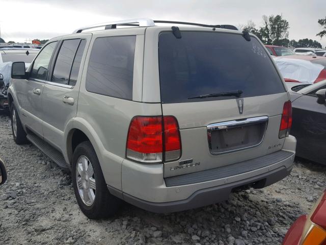 5LMEU68H53ZJ23339 - 2003 LINCOLN AVIATOR SILVER photo 3