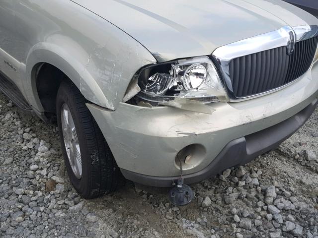 5LMEU68H53ZJ23339 - 2003 LINCOLN AVIATOR SILVER photo 9